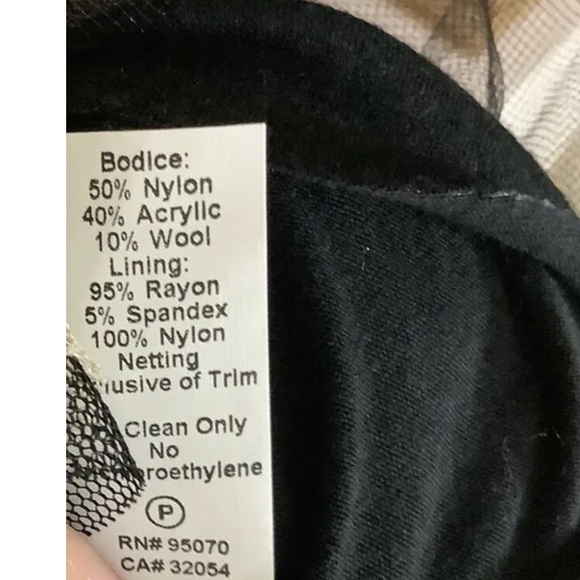 Anthropologie Sz S Dulcie Tulle A-Line Dress Brown Black Nylon Acrylic Knit - Picture 8 of 8